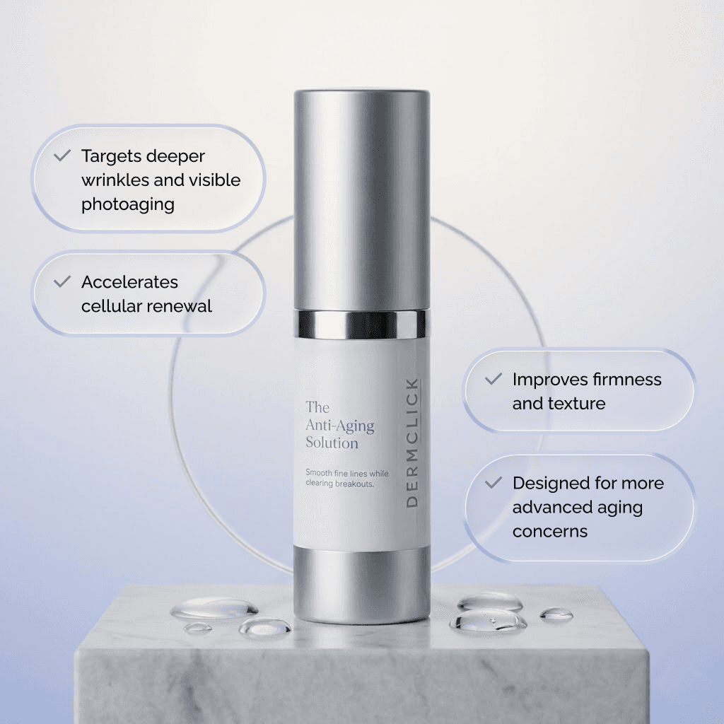 The Anti-Aging Solution benefits for fine lines and early aging