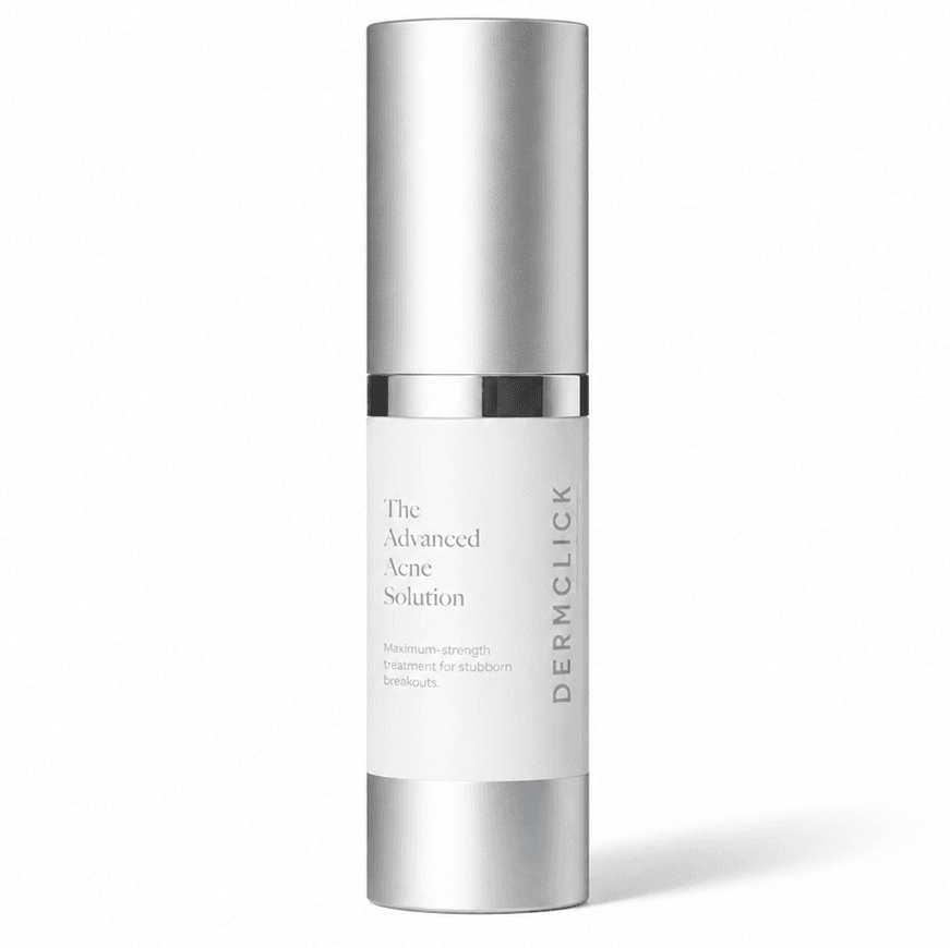 The Advanced Acne Solution bottle